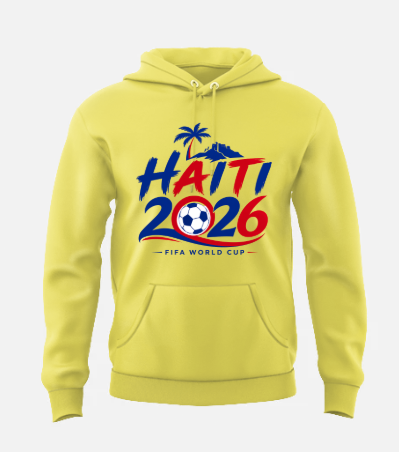 Yello - Haiti Soccer Fan Hoodie – Haitian Pride World Cup Streetwear