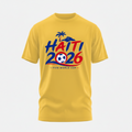 Yellow Gold Haitian World Cup 2026 Fan T-Shirt