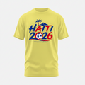 Yellow Haitian World Cup 2026 Fan T-Shirt