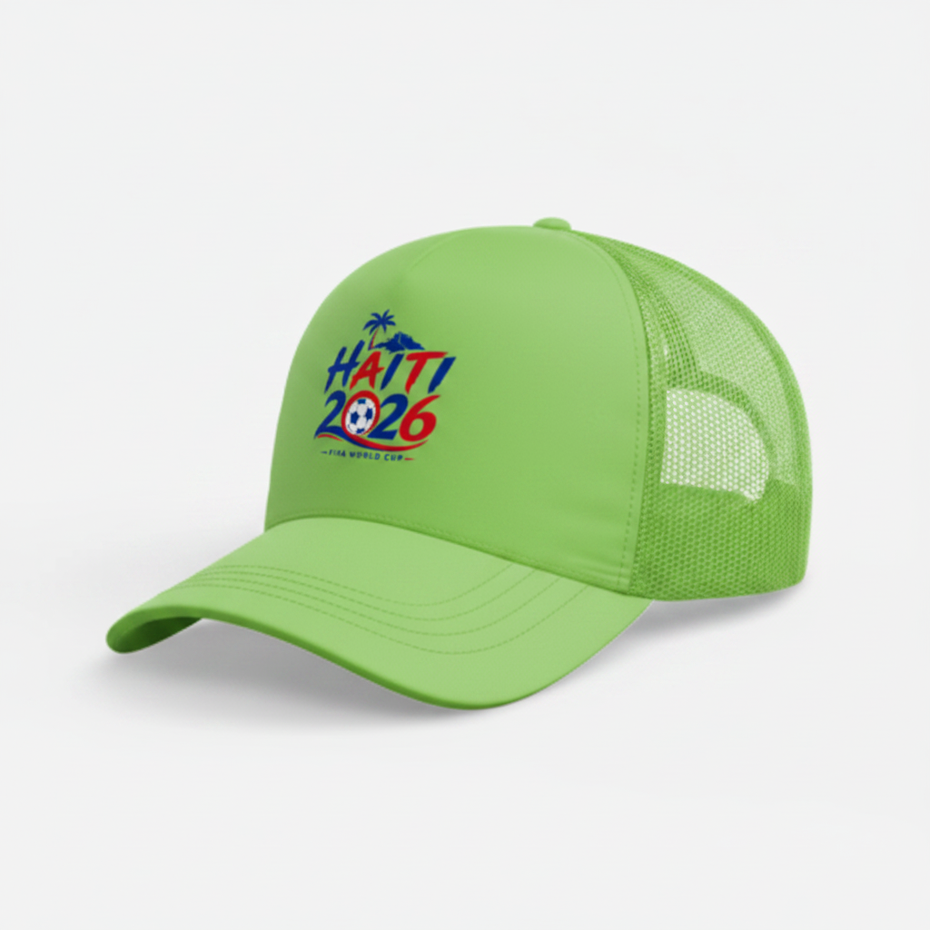 Green - Haiti Soccer Fan Hat – Haitian Pride World Cup Cap