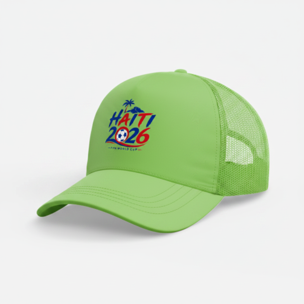Green - Haiti Soccer Fan Hat – Haitian Pride World Cup Cap