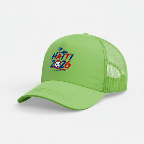 Green - Haiti Soccer Fan Hat – Haitian Pride World Cup Cap